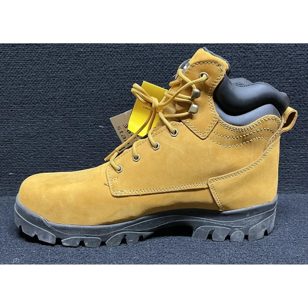 RefrigiWear Boots Mens Size 15 Brown Leather Waterproof VitaComfort Vibram 132CR